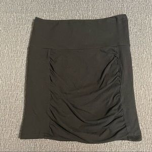 Free People Black Mini Skirt